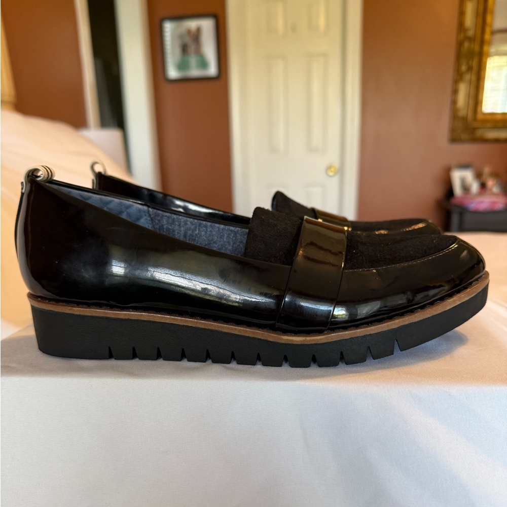 Dr. Scholls  Be Free Energy Technology Website Black Slip On Loafers Size 7